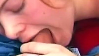 Blonde Babe's Face Drips Cum After Wild Pounding