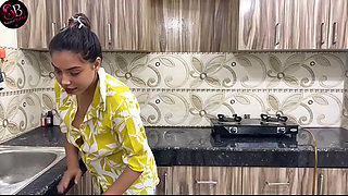 Indian Step Mother Is Fucked by Step Son with Hard Anal Enjoying Big Boobs and Pleasure in Hindi