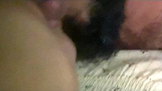 Cute Muslim Couple Kissed