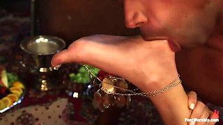 Lexus Lea's Exotic Foot Domination: Hardcore Footjob and Cunnilingus