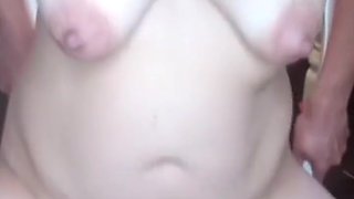 Single Horny Wife Alone At Home Rides Dildo