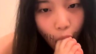 최고 걸레라고 영어로 홍보하는 육덕 유학녀