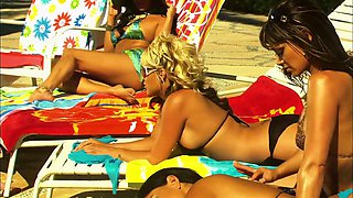 Eva Angelina gets throat-fucked and banged hard outside