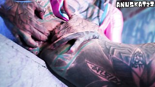 Anuskatzz's squirt scene