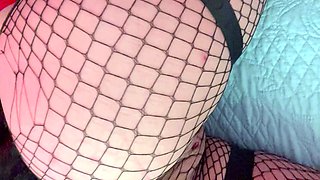 Amateur brunette in POV