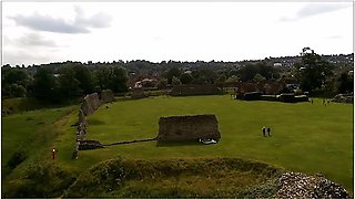 Castle Grounds Public Sex And Swallow