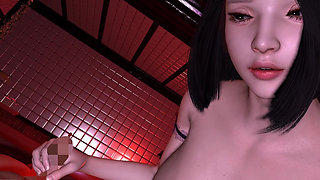 3D Huge Boobs Japanese Slut Have a Hardcore Sex with Big Cock