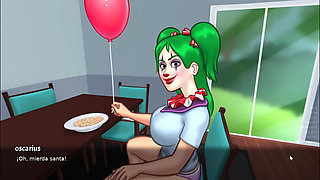 Dream and Fantasy with My Stepmom Dressed as a Clown - Summertime Saga