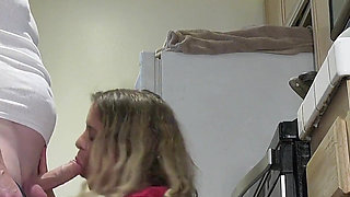 Stepmom fucked in the kitchen