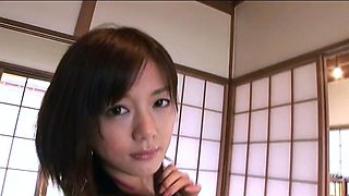 Great close up in japanese teen blowjob pov
