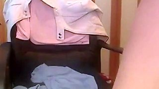 Busty Amateur Massages and Milks Her Big Tits on Webcam