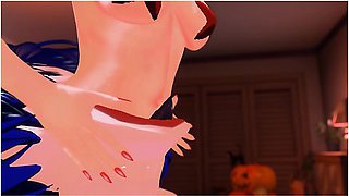 Kanako's Lamiatastic Halloween! (Vore)