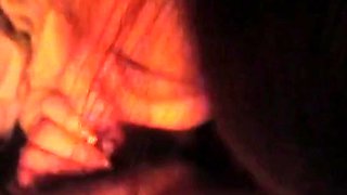 Dirty Chinese Mom's Blowjob