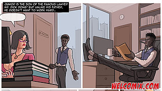 Hot blonde getting a job! Job Interview! - Anacondas