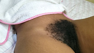 Sexy Hairy Pussy MILF With Bold Amateur Bedroom Scenes