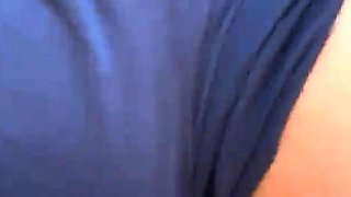 Brunette seductress working her big boobs and hot ass
