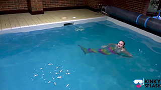 Captive Mermaid Teases You in the Pool