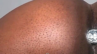 BBW Plus Butt Plug Equals Lots of Squirting