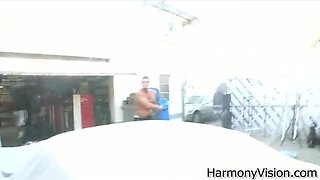 Skinny Brunette Kelly Klass Takes Nacho Vidal's Massive Cock Hardcore