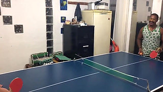 Playing Ping Pong Is Tough After the Victory