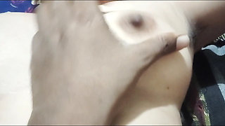 Desi wife blowjob & sucking my black cock