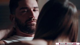 Stepbrother barebacks she-creature Kate Zoha