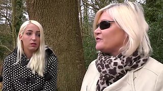 Big Tit Mature MILF Gets Pussy Licked By Blonde Lesbian