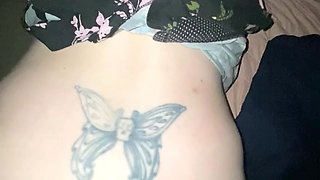 BBC nut in white bbw