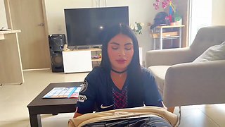 Alejandra Palacios - My Boyfriends Stepbrother Fucks Me In Exchange For Some Stickers