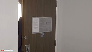 Hot Latina MILF Amana Black gets her big tits and tight pussy wrecked by a big hard cock at the hotel