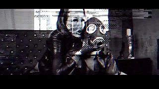 Brunette Fist-Master Pounds Masked Subs Gaping Stretched Asshole