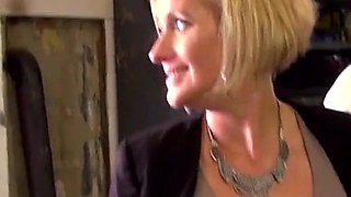 Sexy MILF gets a warm fuck and a warm load on her face