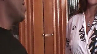 Tattooed White Babe Get All Fuck Holes Smashed by a Black Guy with Huge Dick