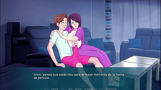 HOT STEPMOM CLIMBS ON ME AND WE MAKE LOVE