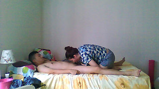Submissive Teen Chinese Slut Sucks My Dick and Swallows My Cum