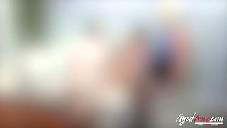 AGEDLOVE Horny Mature Montse Swinger Pleases Big Cock Of Sam Bourne