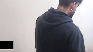 My mate caught the nasty brown-haired COUGAR wanking and gave her a tiny slapping, view what happened.