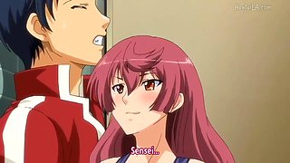Anime cutie with big tits hot video