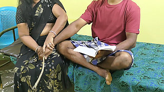 Aunty Taught Me College Lessons. I Gently Rubbed Her Hips and Licked Her Pussy. I Had Anal Sex with Her.