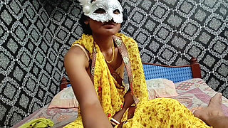 Bhabhi Called Her Stepbrother-in-law to Her Room for Sex When Her Husband Was Not at Home. Bhabhi Had Sex with Her Stepbrother-i