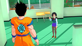 Android 18 Dances for Gohan at the University - Dragon Ball Zex Series