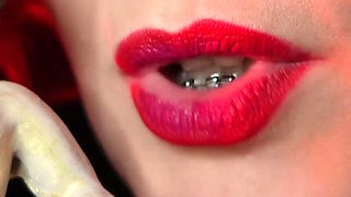 Giantess Devour Fetish Video - Slowly Eating Chocolate Man - Seduce and Dirty Talk