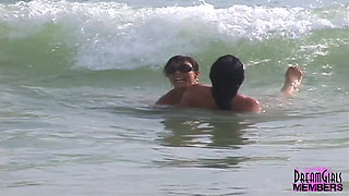 It wasn't a nude beach but it was today