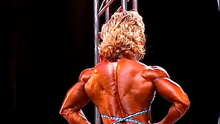 Lisa Aukland - Muscle GILF at 2007 Olympia