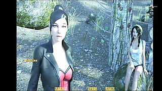 3D erotic tale featuring a busty redhead milf