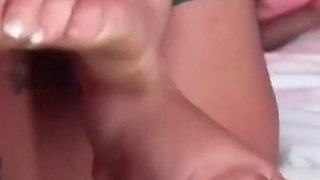 Tattooed MILF Soaks Everything with Extreme Lovense Squirts