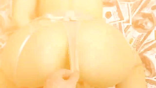 A Beautiful Young Woman Takes Cum in Her Pussy