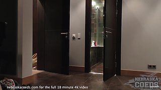 Rubber Ducky Late Night Bath with Hot Model Bree Haze