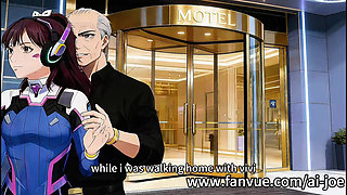 60 frames, 1080P, the second episode, the innocent and adorable DVA, along with a perfect artful oral sex scene. blowjob,