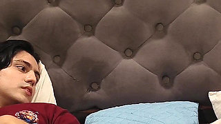 Horny Stepson Shares Bed with Stepmom - 1